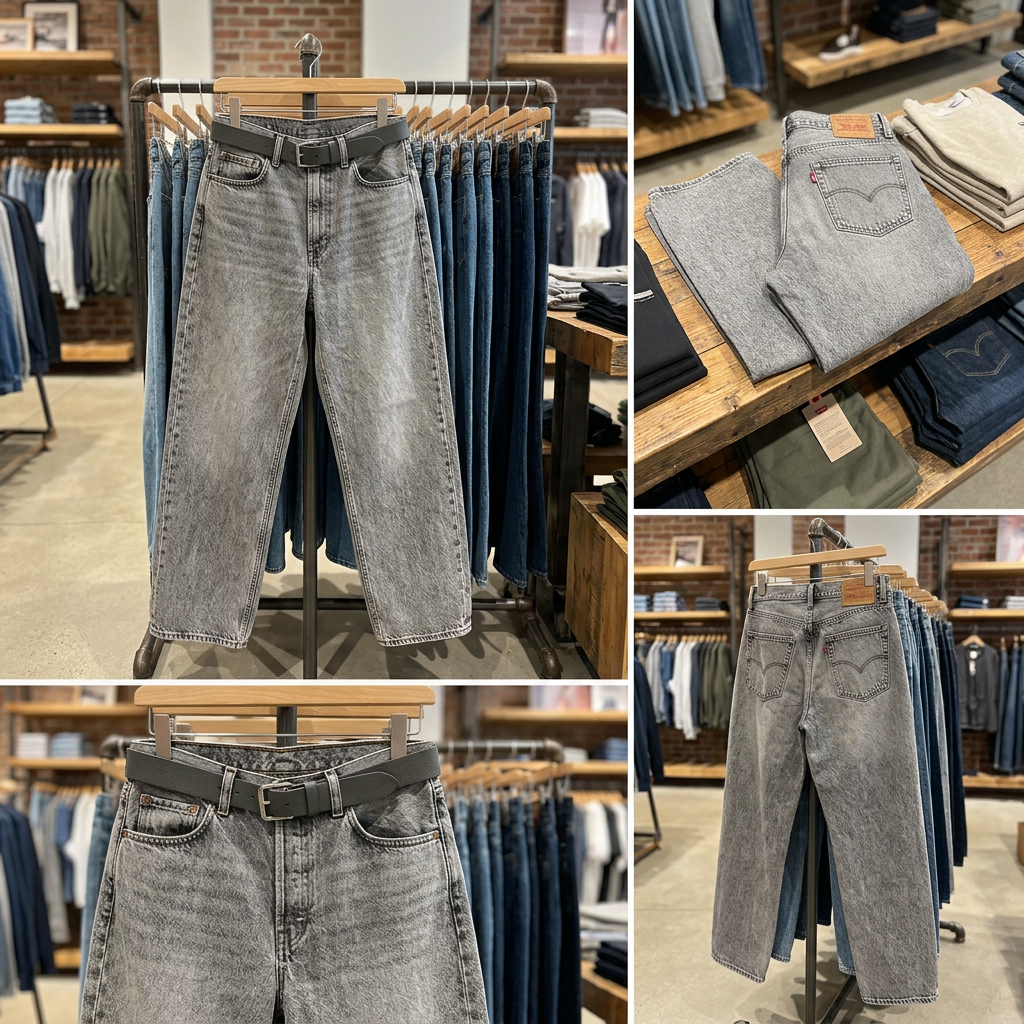 Ảnh thực tế tại ULA - Levi's - Quần Jean Dài Nam 578 Baggy Jeans