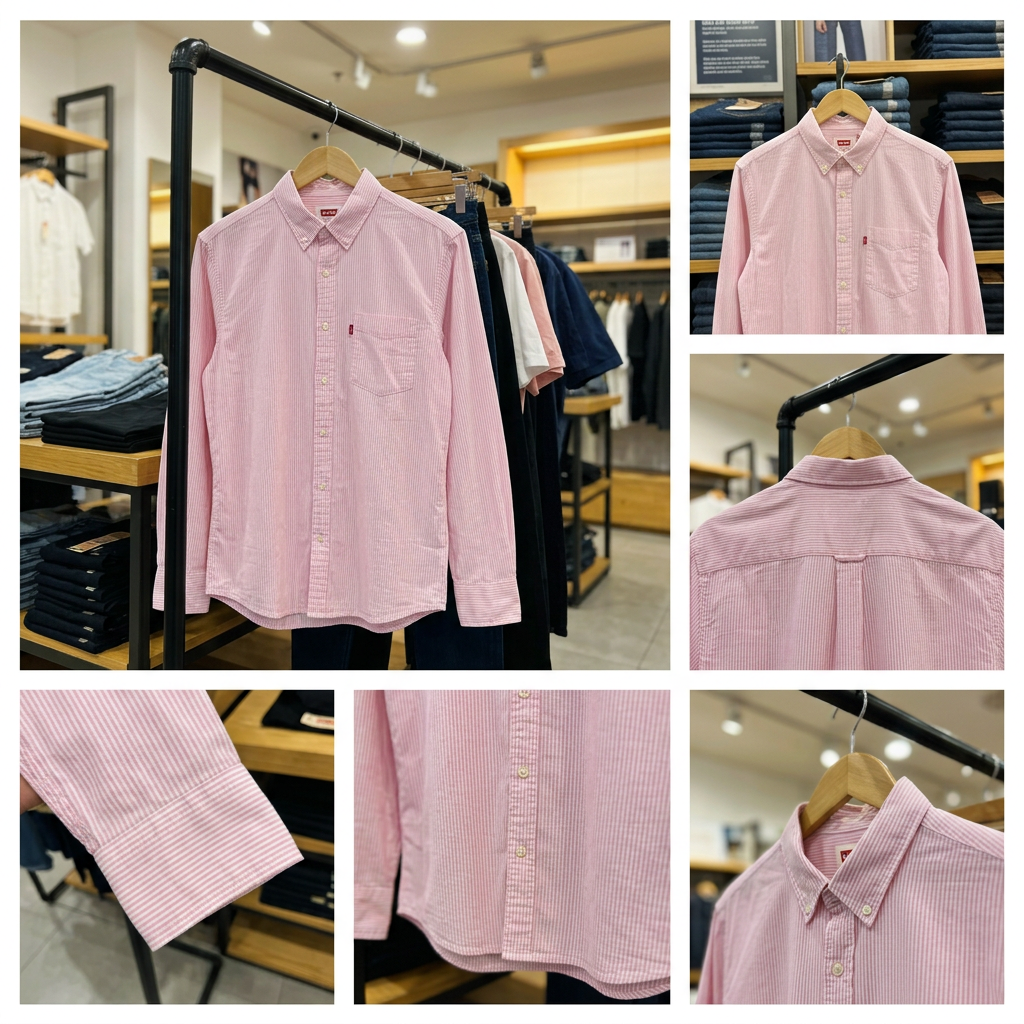 Ảnh thực tế tại ULA - Levi's - Áo Sơ Mi Nam Authentic Button-Down Shirt