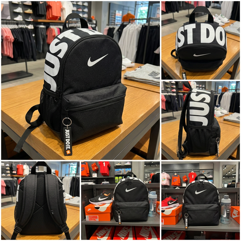 Ảnh thực tế tại ULA - Nike - Ba Lô Trẻ Em Brasilia Jdi Mini Backpack 11 Lít