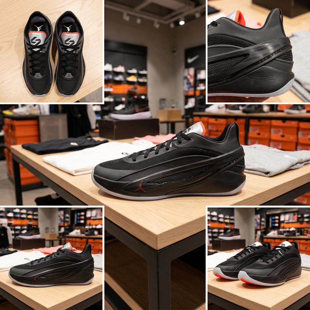 Ảnh thực tế tại ULA - Nike - Giày Bóng Rổ Nam Luka 5 'Black Metallic' PF