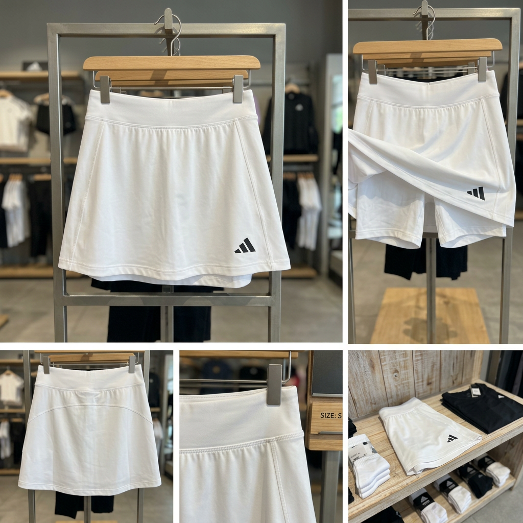 Ảnh thực tế tại ULA - Adidas - Váy Thể Thao Nữ Optimé Skirt With Integrated Bike Skort