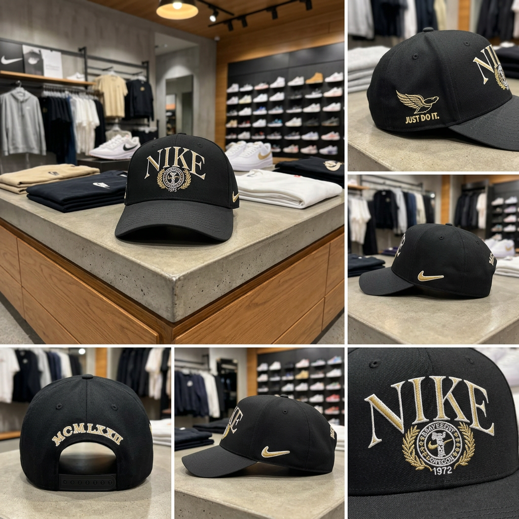 Ảnh thực tế tại ULA - Nike - Nón Lưỡi Trai Unisex Nike Rise Structured A-Frame Cap