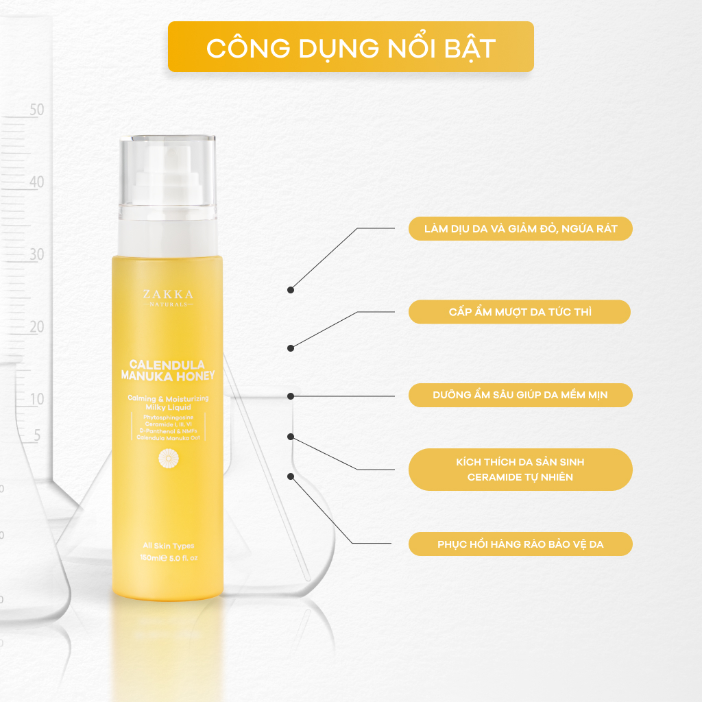 TONER HOA C&Uacute;C DỊU NHẸ ALENDULA & MANUKA HONEY
