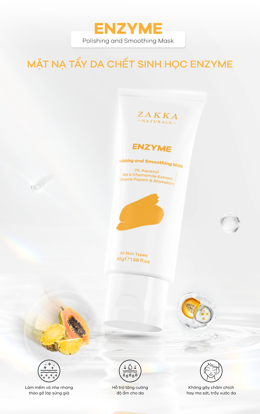 Mặt Nạ ENZYME Polishing and Smoothing Mask