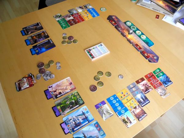 Bài Đánh Giá - Review - 7 Wonders Duel: Cuộc Đối Đầu Giữa Hai Đế Chế Cổ Đại!