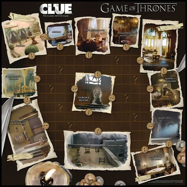 Cluedo Game of Thrones - Ai sẽ thống trị vương quốc tội ác?