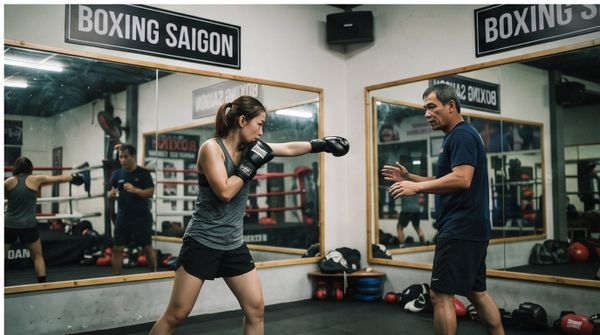 Quá Trình Chuẩn Bị Tâm Lý Và Làm Nóng Cơ Thể Trong Phòng Thay Đồ Trước Khi Đấu