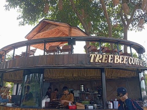 Goldsound Audio thi công hệ thống loa sân vườn cho quán TreeBee Coffee