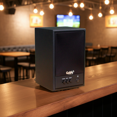 Loa không dây V57 UHF Goldsound - Sự lựa chọn hoàn hảo cho quán cafe, nhà hàng...