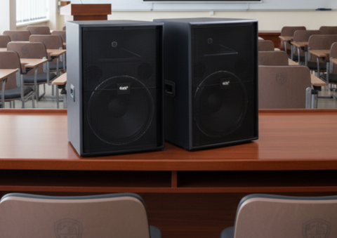 Lắp đặt dàn âm thanh hội trường cho Công An xã Phục Hoà, Cao Bằng