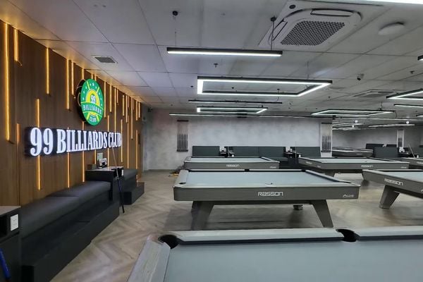 Thi công dàn âm thanh chuyên nghiệp tại 99 Billiards Club cơ sở 12