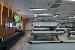 Thi công dàn âm thanh chuyên nghiệp tại 99 Billiards Club cơ sở 12
