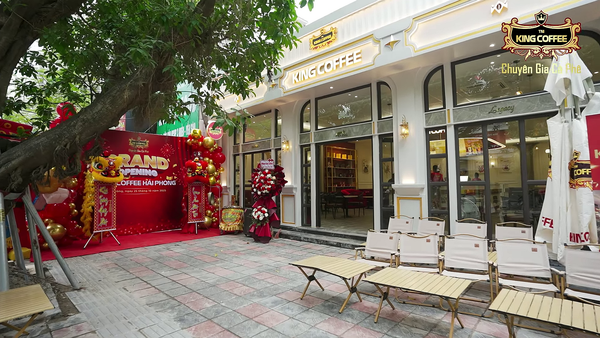 Goldsound Audio mang đến hệ thống âm thanh hiện đại, chất lượng cao cho King Coffee Hải Phòng