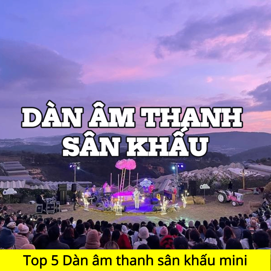 loa sân khấu mini