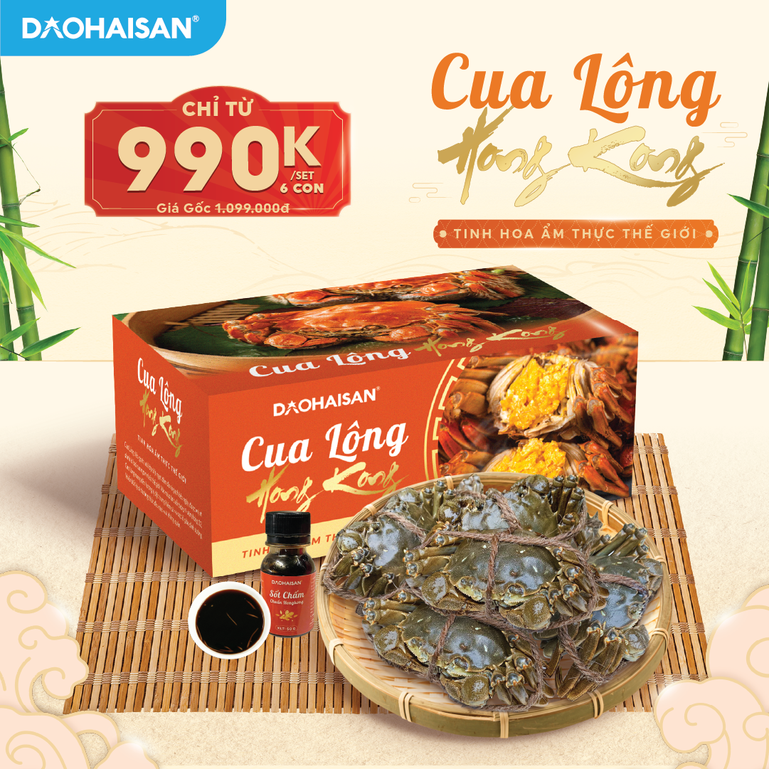 Cua Lông Hong Kong - Tinh Hoa Ẩm Thực Thế Giới