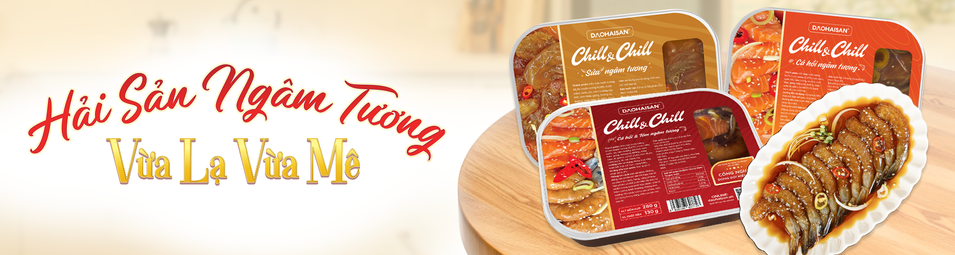 HẢI SẢN NGÂM TƯƠNG