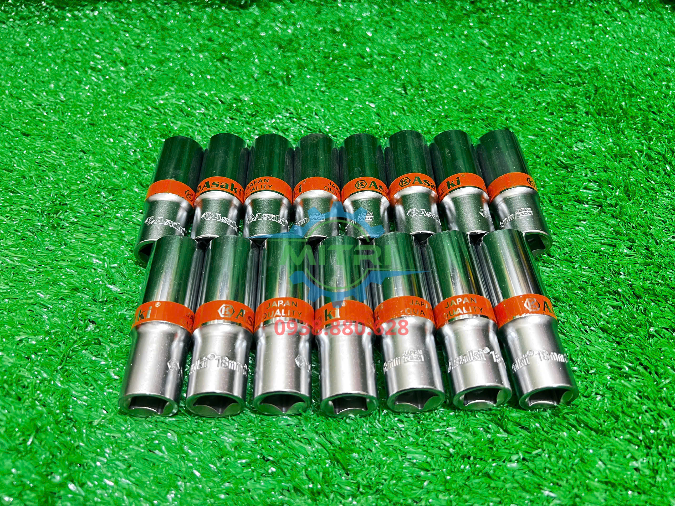 Đầu tuýp dài 1/2 inch Asaki AK-6557 18mm