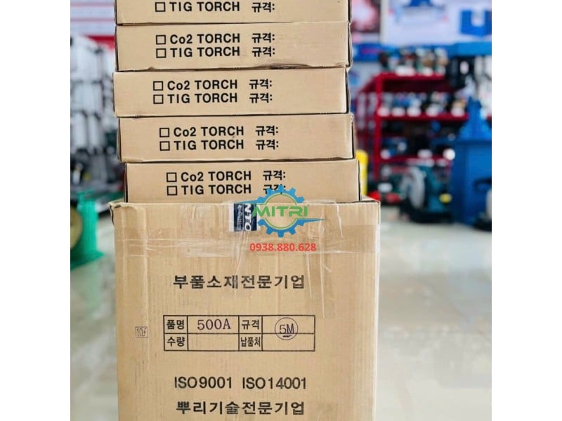 Bàn giao Súng hàn MIG 500A SUNSHINE cho xưởng cơ khí