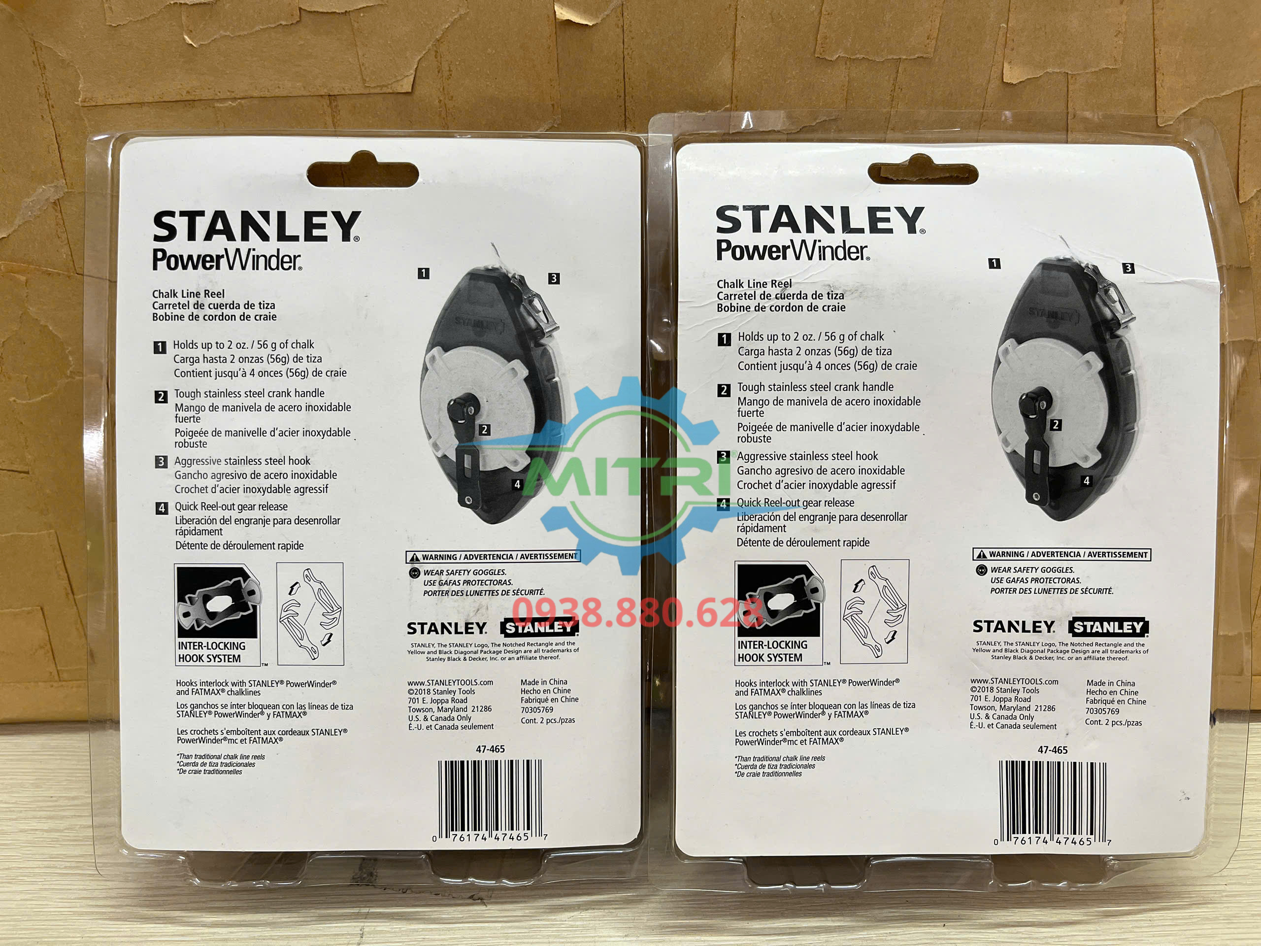 Dây bật mực Stanley 47-465 chiều dài 30 mét