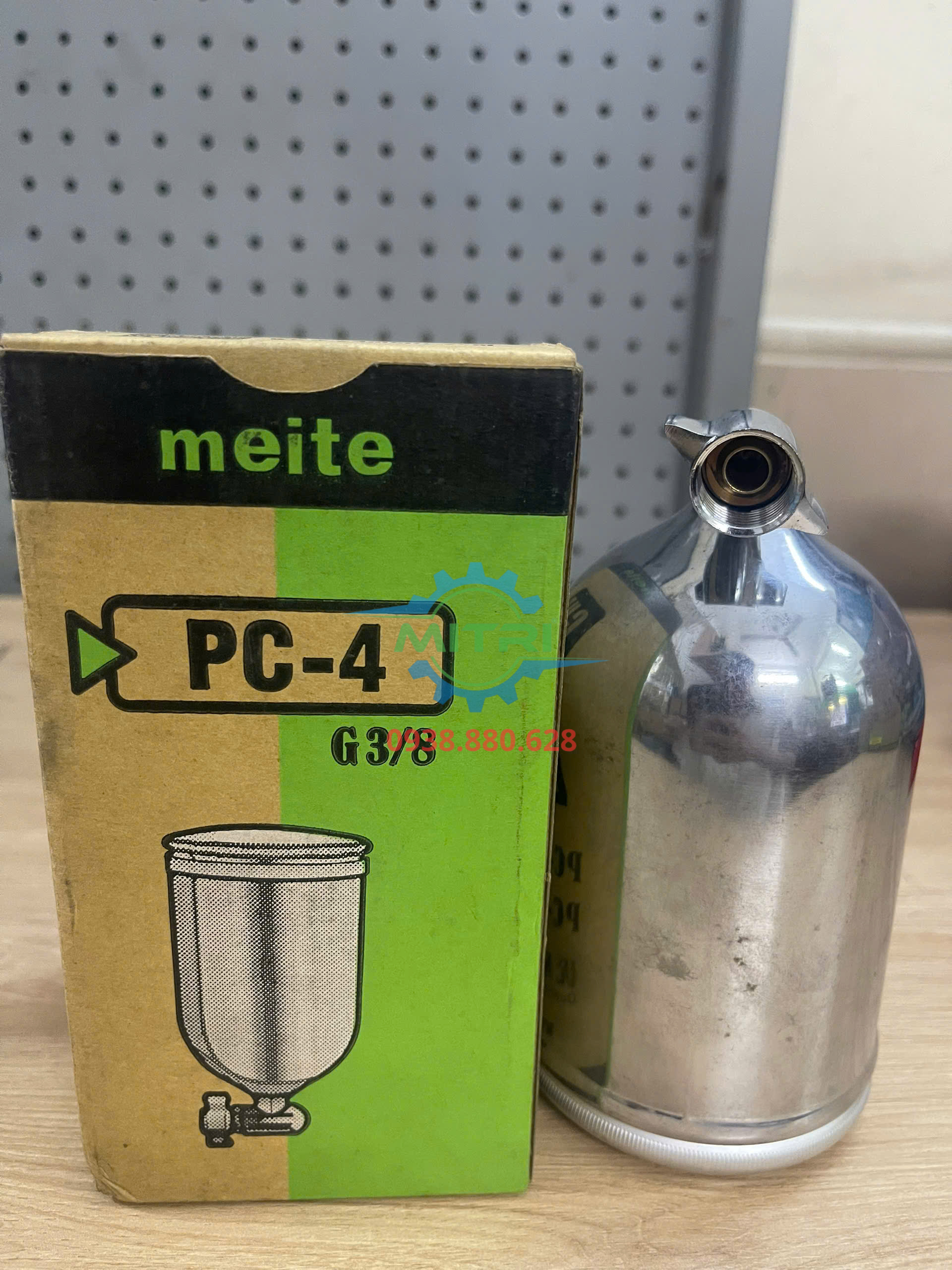 Bình đựng sơn Meite PC-4 phụ kiện súng phun sơn MEITE MT-W77-2021G