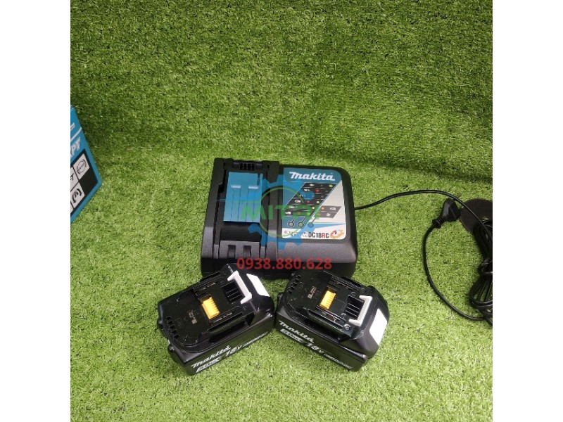 Bộ 2 pin Makita 18V 5.0Ah cho máy cắt DMC300Z