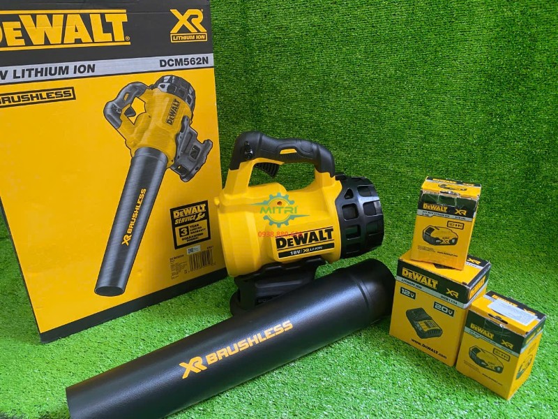 Bộ combo DeWalt DCM562 2 pin 5Ah 1 sạc