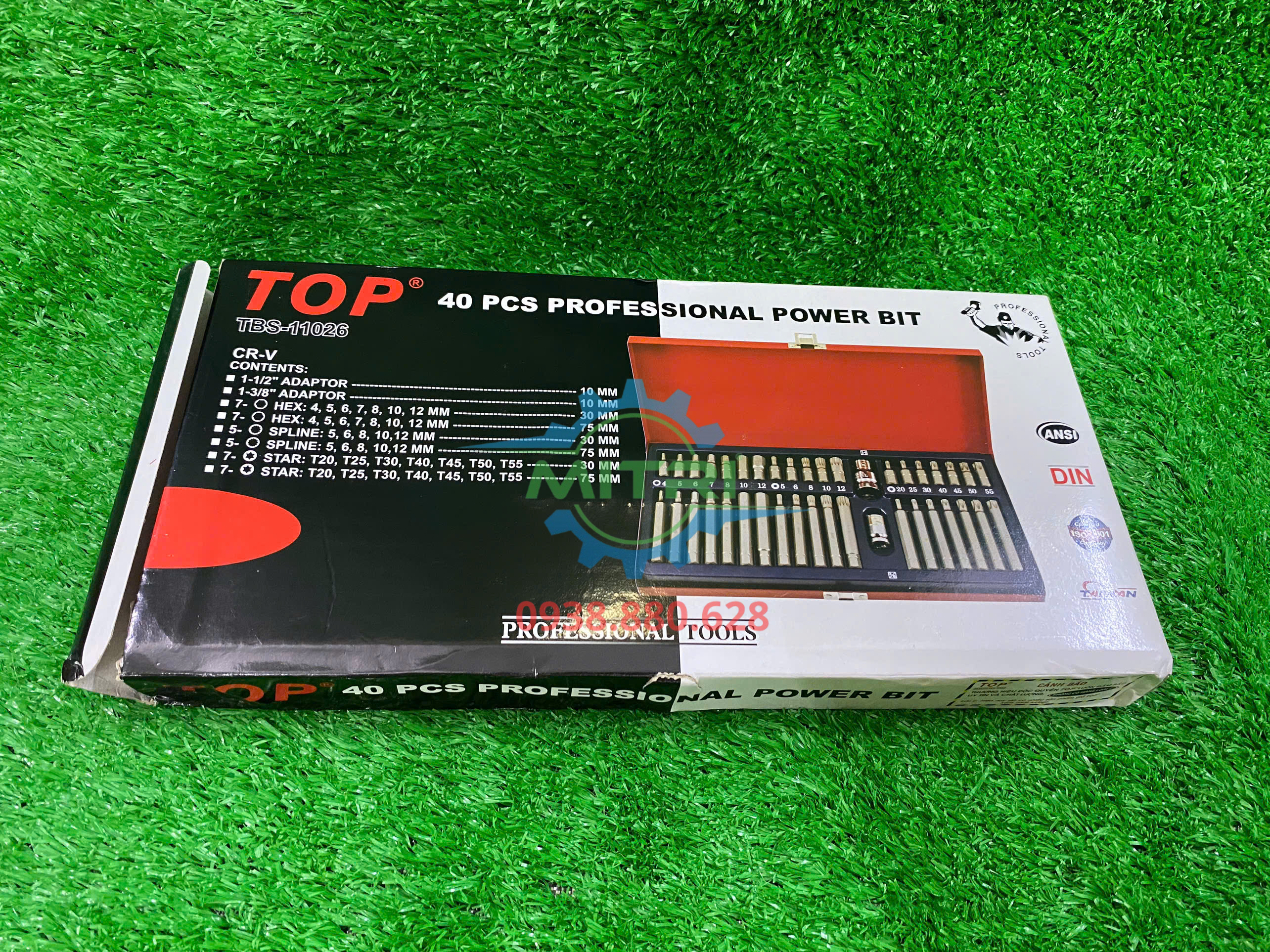 Bộ đầu tuýp lục giác 40 món TOP TBS-11026