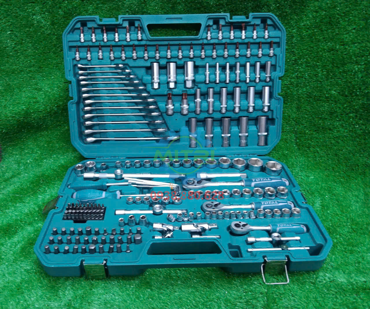 Bộ đồ nghề đa năng 216 chi tiết Total THKTHP22166