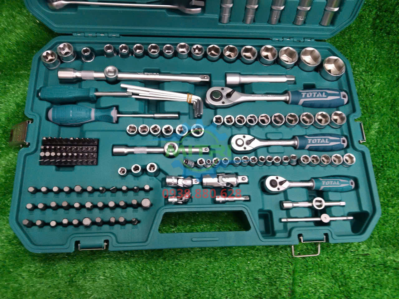 Bộ đồ nghề sửa chữa 216 chi tiết Total THKTHP22166