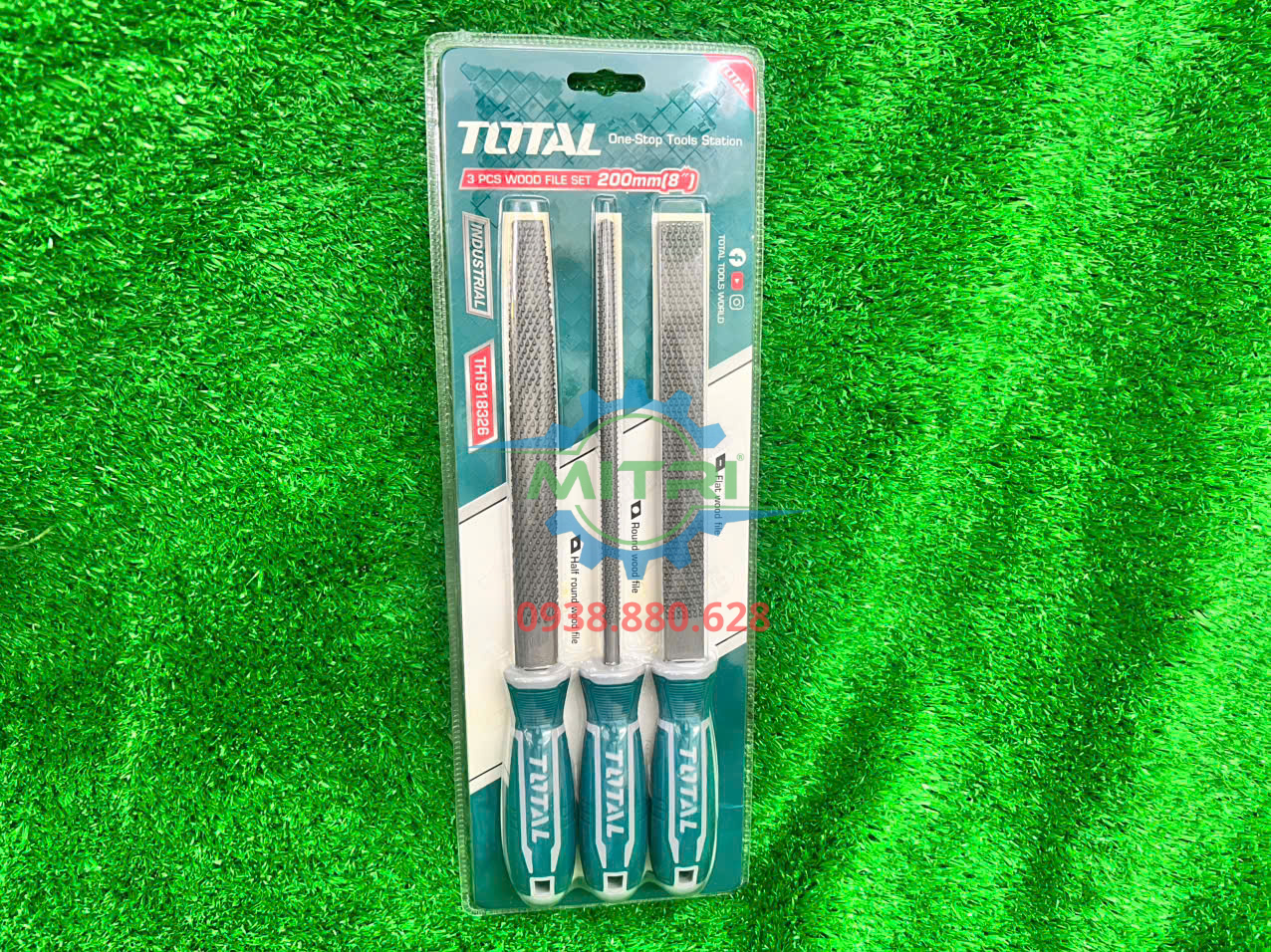 Chi tiết các loại giũa trong bộ Total THT918326