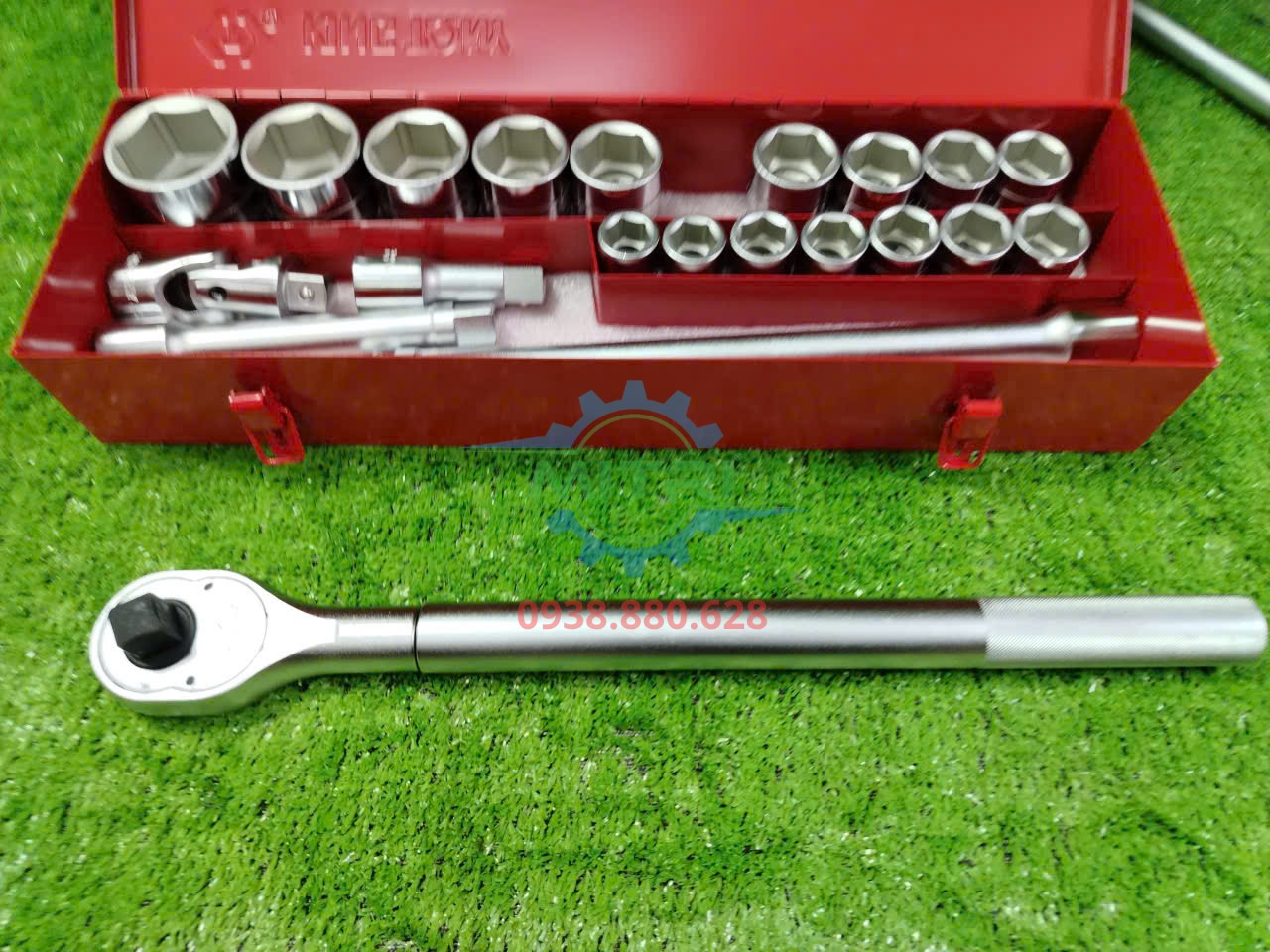 Chi tiết bộ Kingtony 6323MR Các đầu khẩu và phụ kiện trong bộ Kingtony 6323MR 23 chi tiết