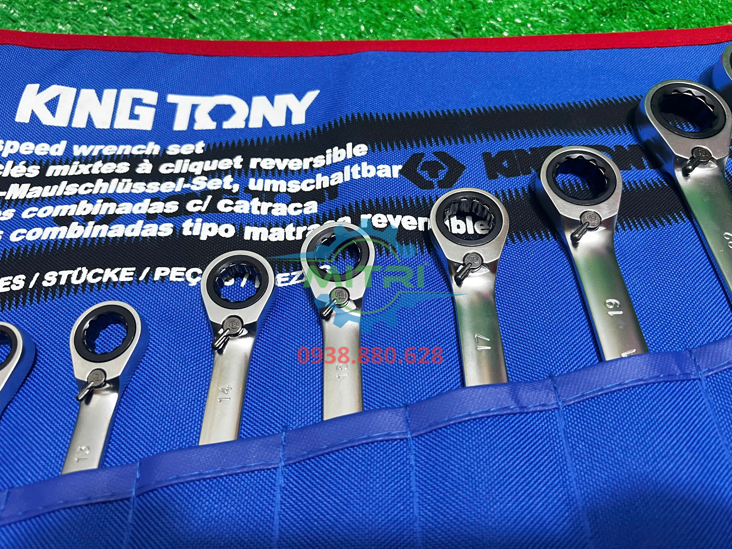 Bộ khóa vòng miệng Kingtony 122A12MRN 8-24mm