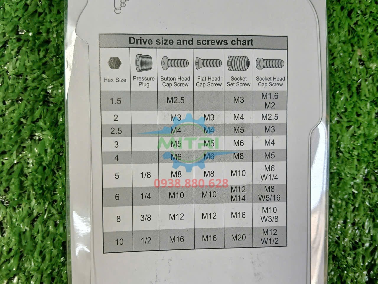 Bộ lục giác đầu bi Kingtony 20109MR dành cho tủ dụng cụ xưởng cơ khí