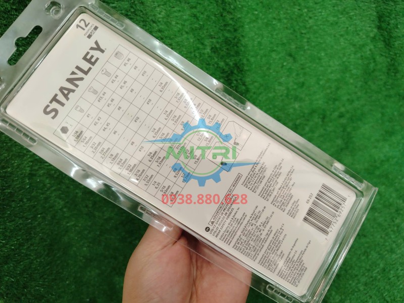 Bộ lục giác hệ inch 12 chi tiết Stanley 69-257