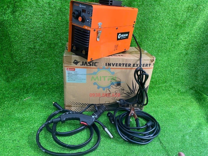 Bộ máy hàn MIG Jasic NB-160E súng rời thực tế Bộ máy hàn MIG Jasic NB-160E súng rời thực tế