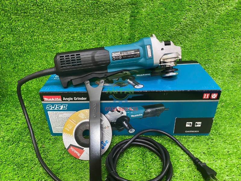Bộ Makita GA5095X01 đầy đủ phụ kiện Bộ máy mài góc Makita GA5095X01 đầy đủ phụ kiện