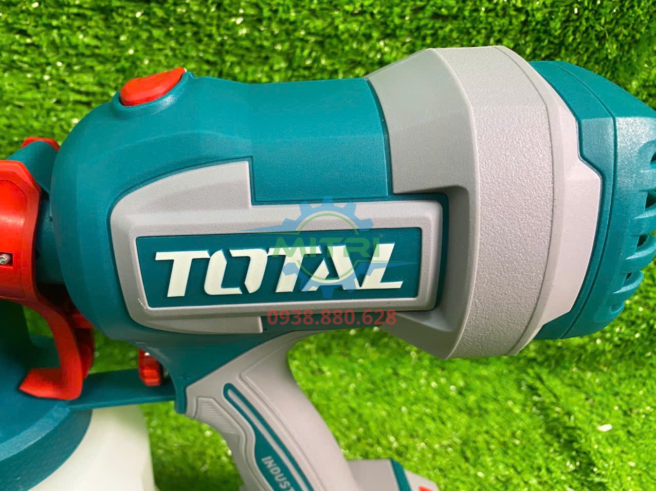 Bộ Máy phun sơn dùng pin Total TSGLI20042 và các thành phần đi kèm