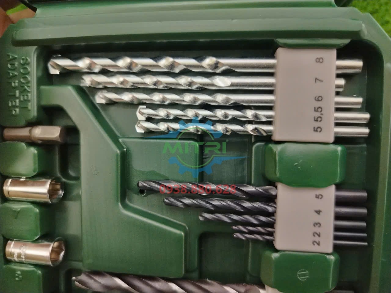 Bộ mũi khoan đa năng Bosch X-Line 34 món cho gỗ kim loại và tường