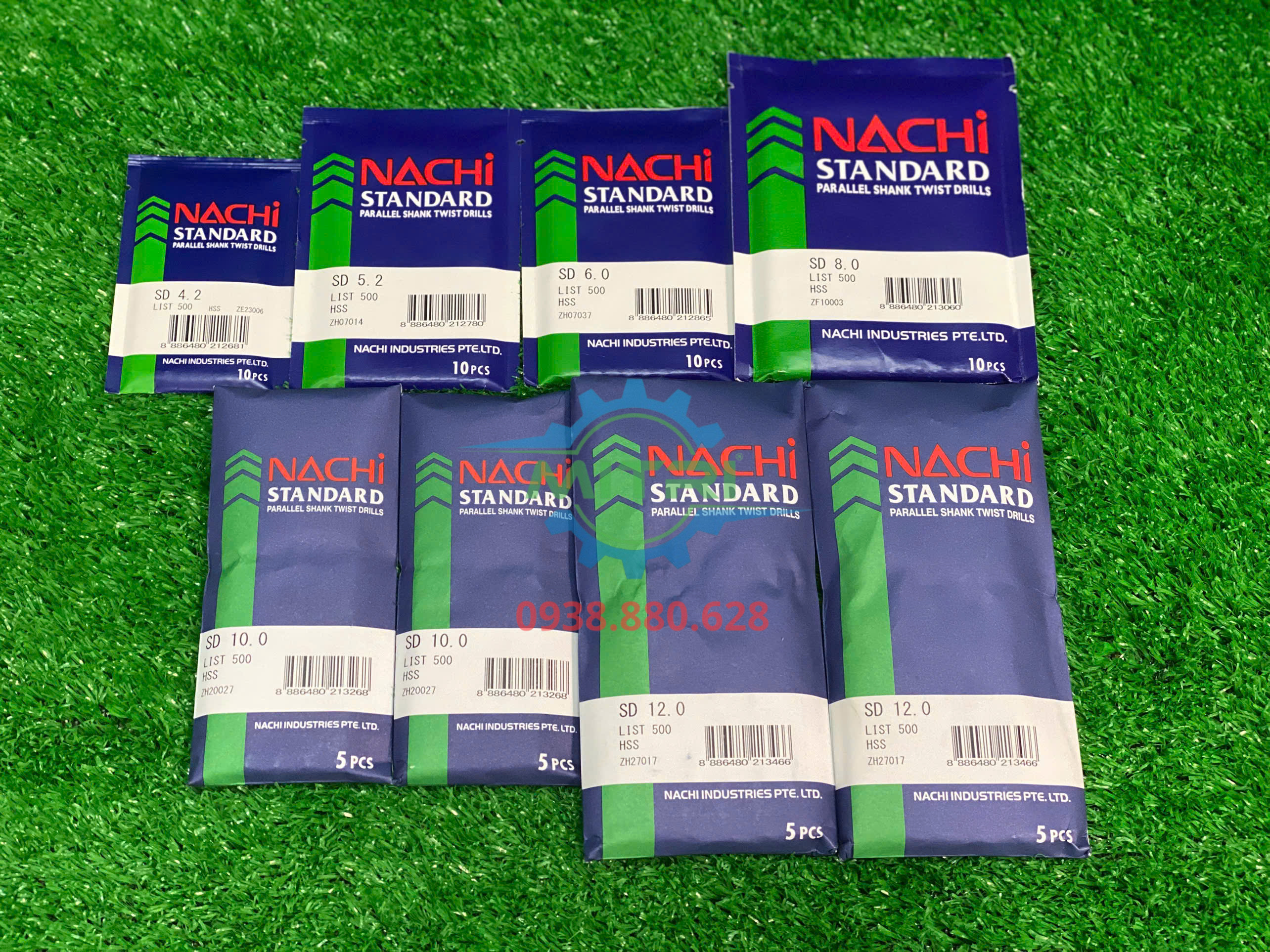 Bộ mũi khoan Nachi LIST 500 nhiều kích thước