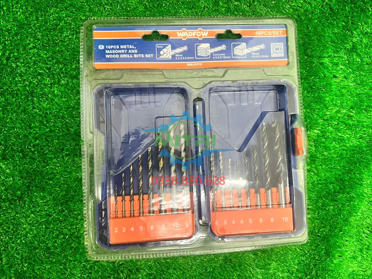 Bộ mũi khoan Wadfow WMJ6516 đầy đủ chi tiết