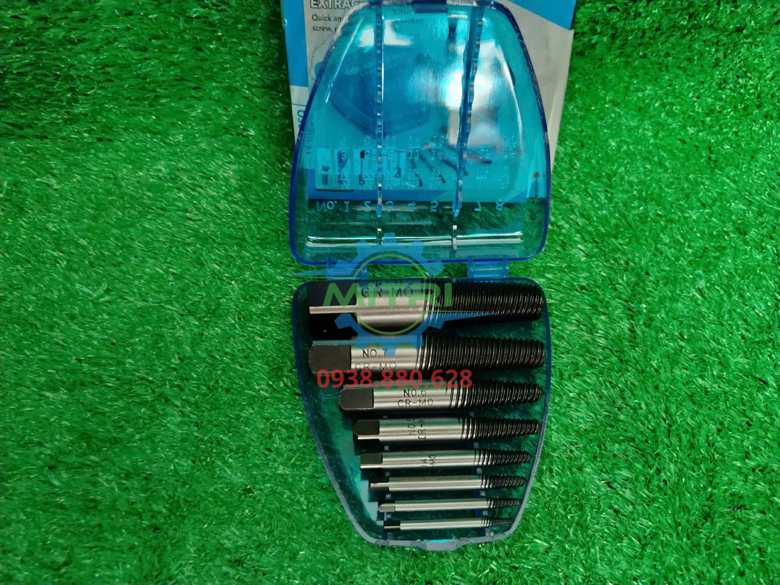 Bộ tháo ốc gãy 8 chi tiết Kingtony 11208SQ dải M3-M50