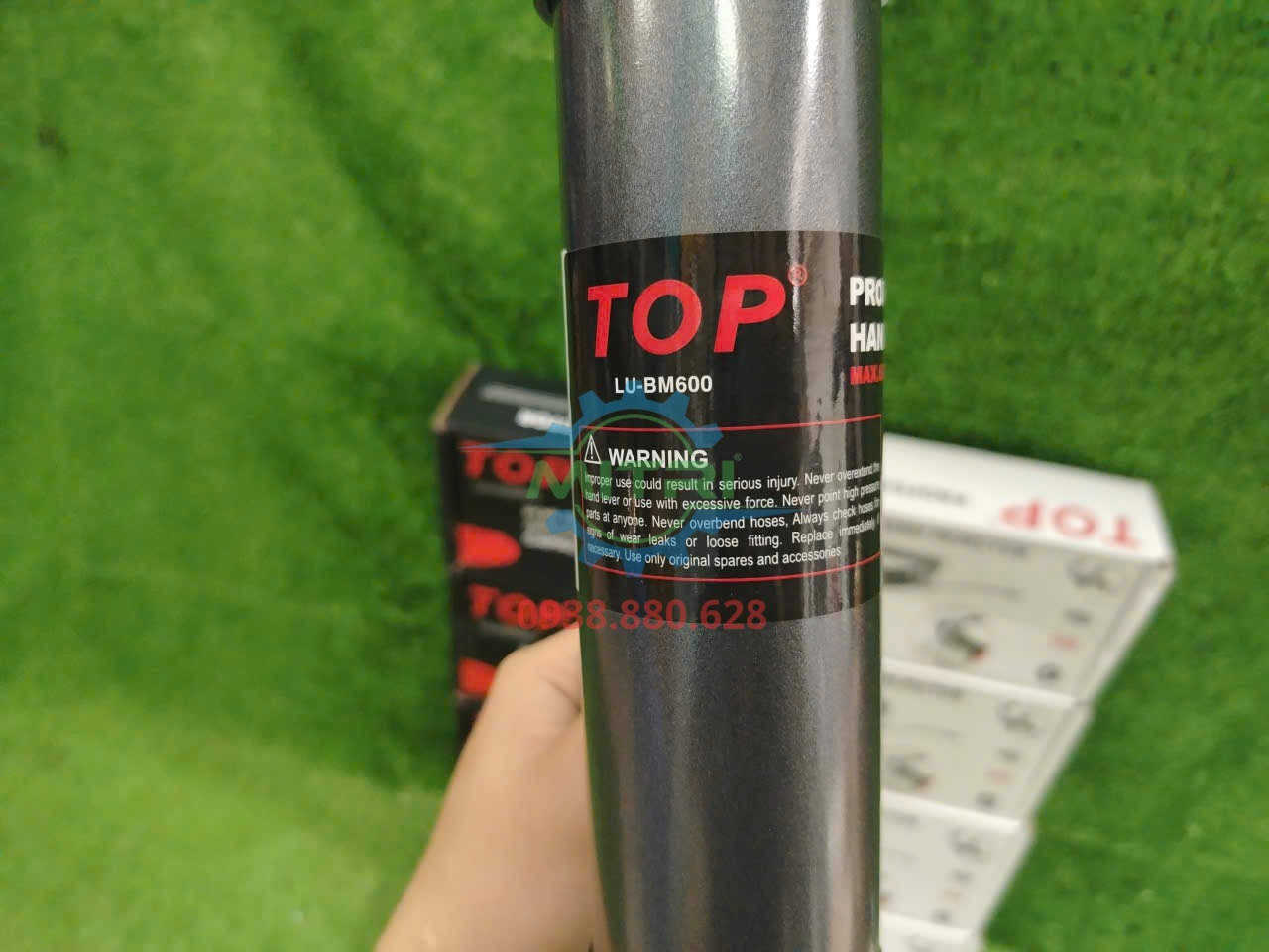 Bơm mỡ 600cc LU-BM600 của thương hiệu TOP