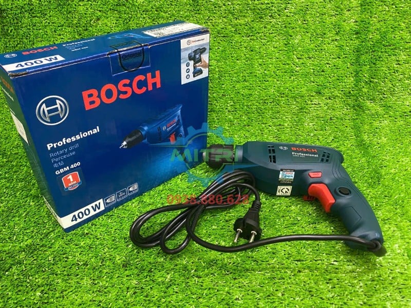 Máy khoan Bosch GBM 400 góc nghiêng 45 độ nhỏ gọn dễ thao tác Máy khoan Bosch GBM 400 góc nghiêng 45 độ nhỏ gọn dễ thao tác