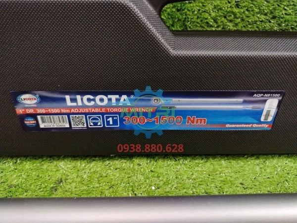 Tem hộp cần siết chỉnh lực Licota AQP-N81500 phạm vi 300–1500 Nm