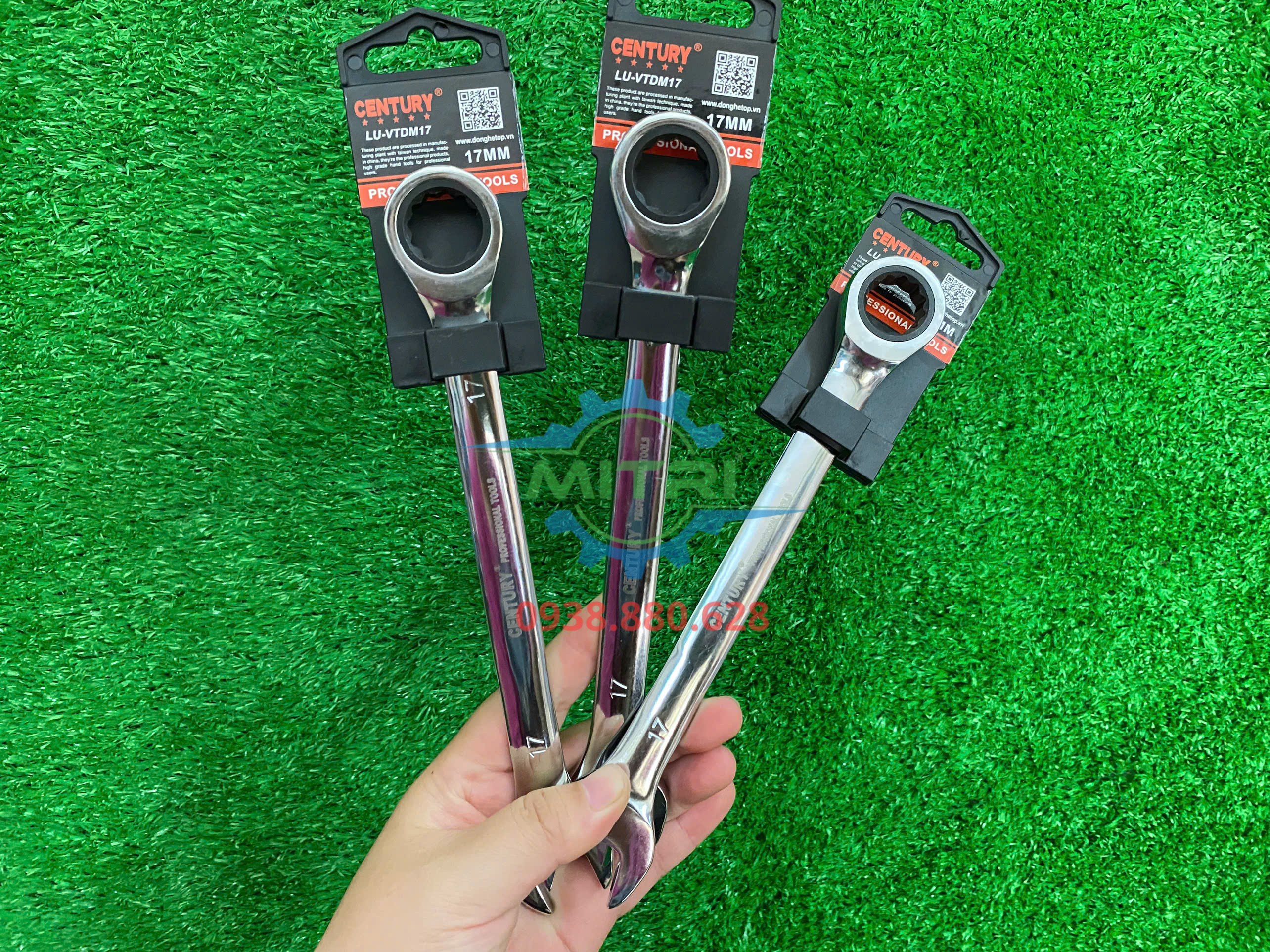 Cờ lê vòng tự động 17mm Century LU-VTDM17 chính hãng