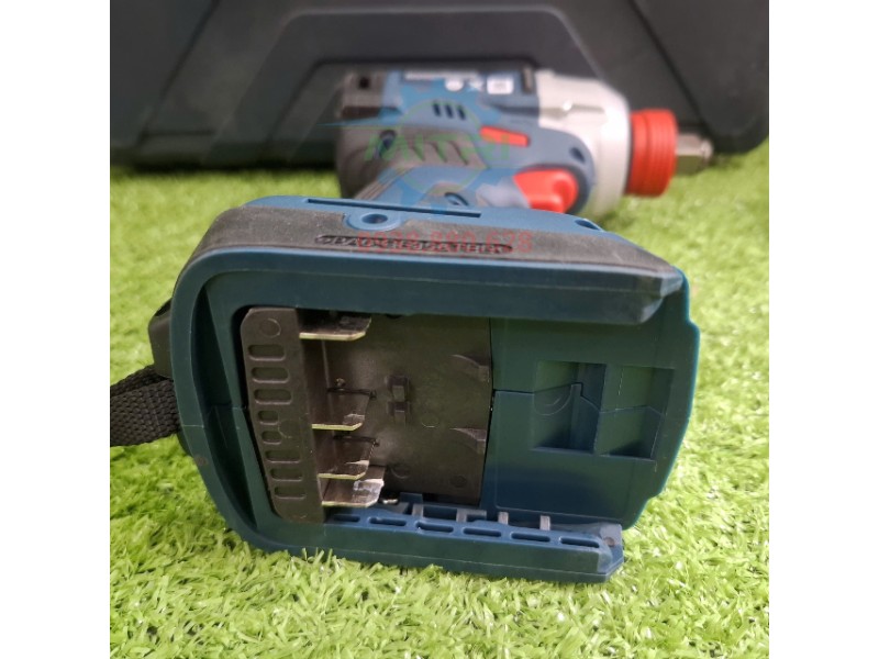 Chân pin Bosch GDX 18V-285 dùng pin Bosch 18V