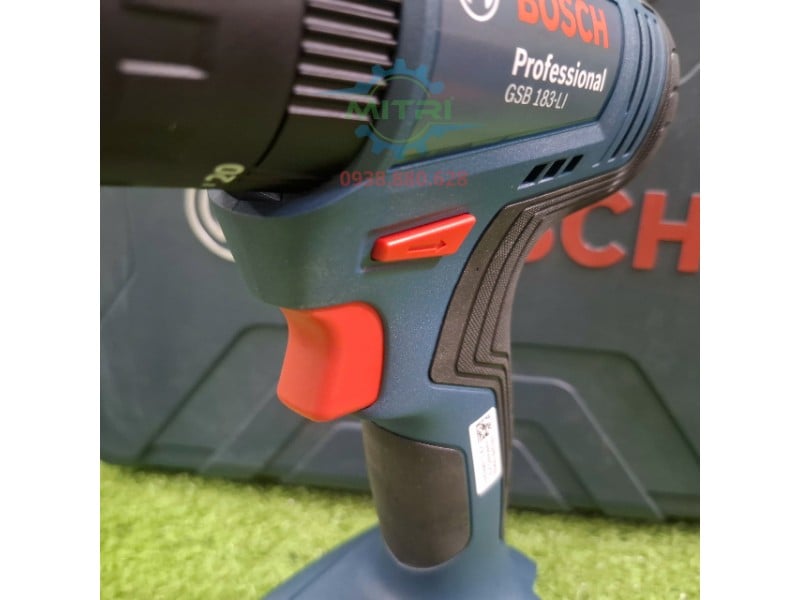 Chế độ khoan búa khoan thường và vặn vít trên máy Bosch GSB 183-LI 18V