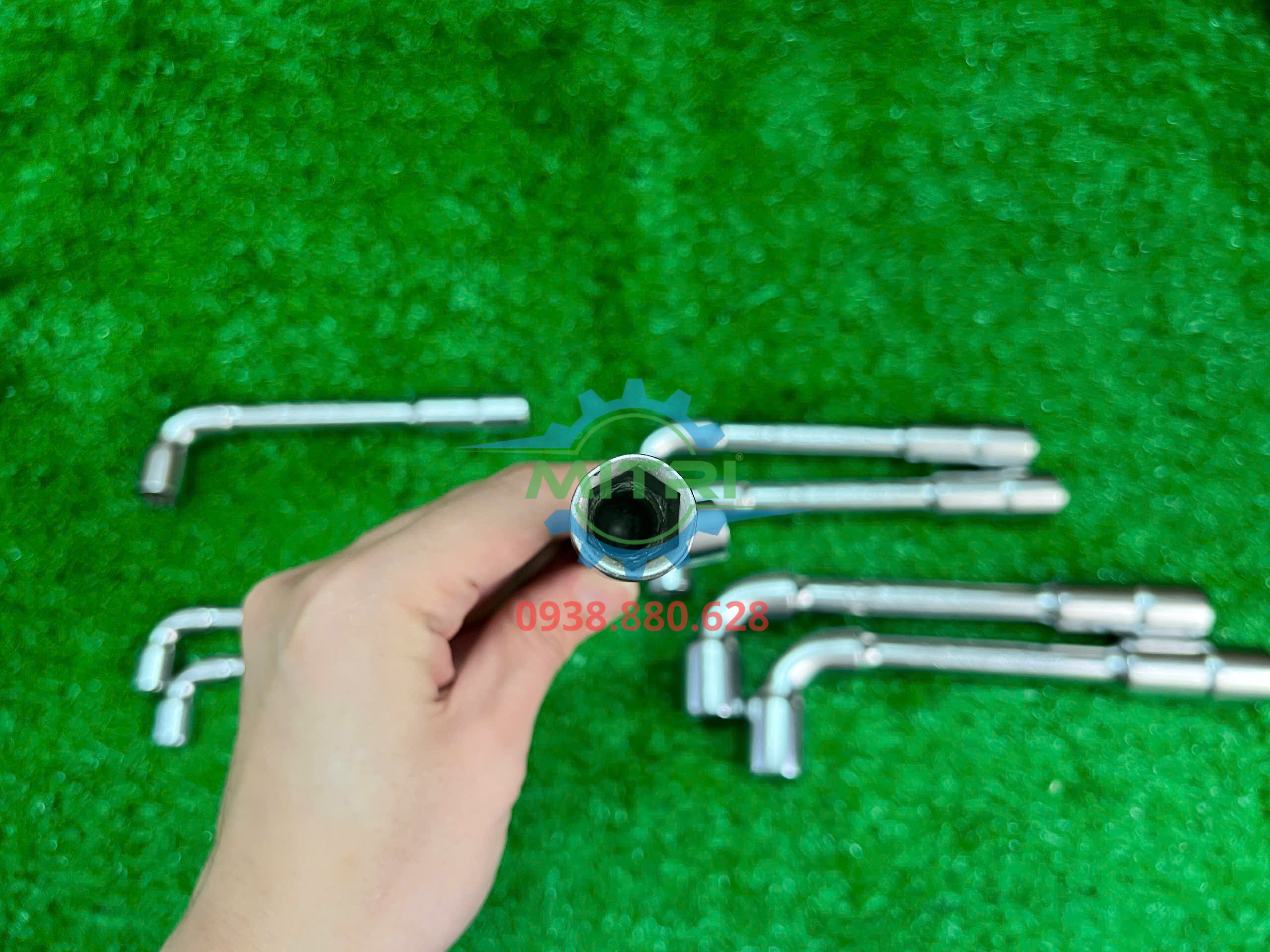 Chi tiết đầu khẩu 6 cạnh ống điếu Kingtony 12mm