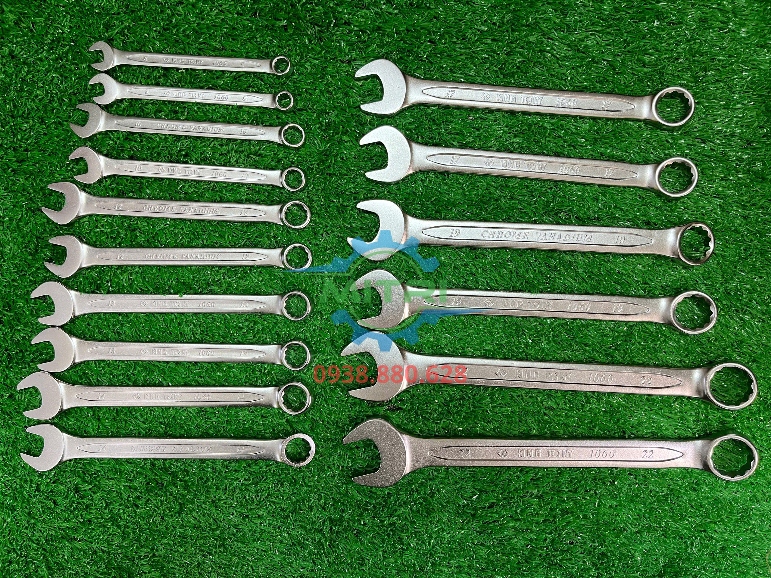 Chi tiết đầu vòng 12 cạnh cờ lê Kingtony 8mm