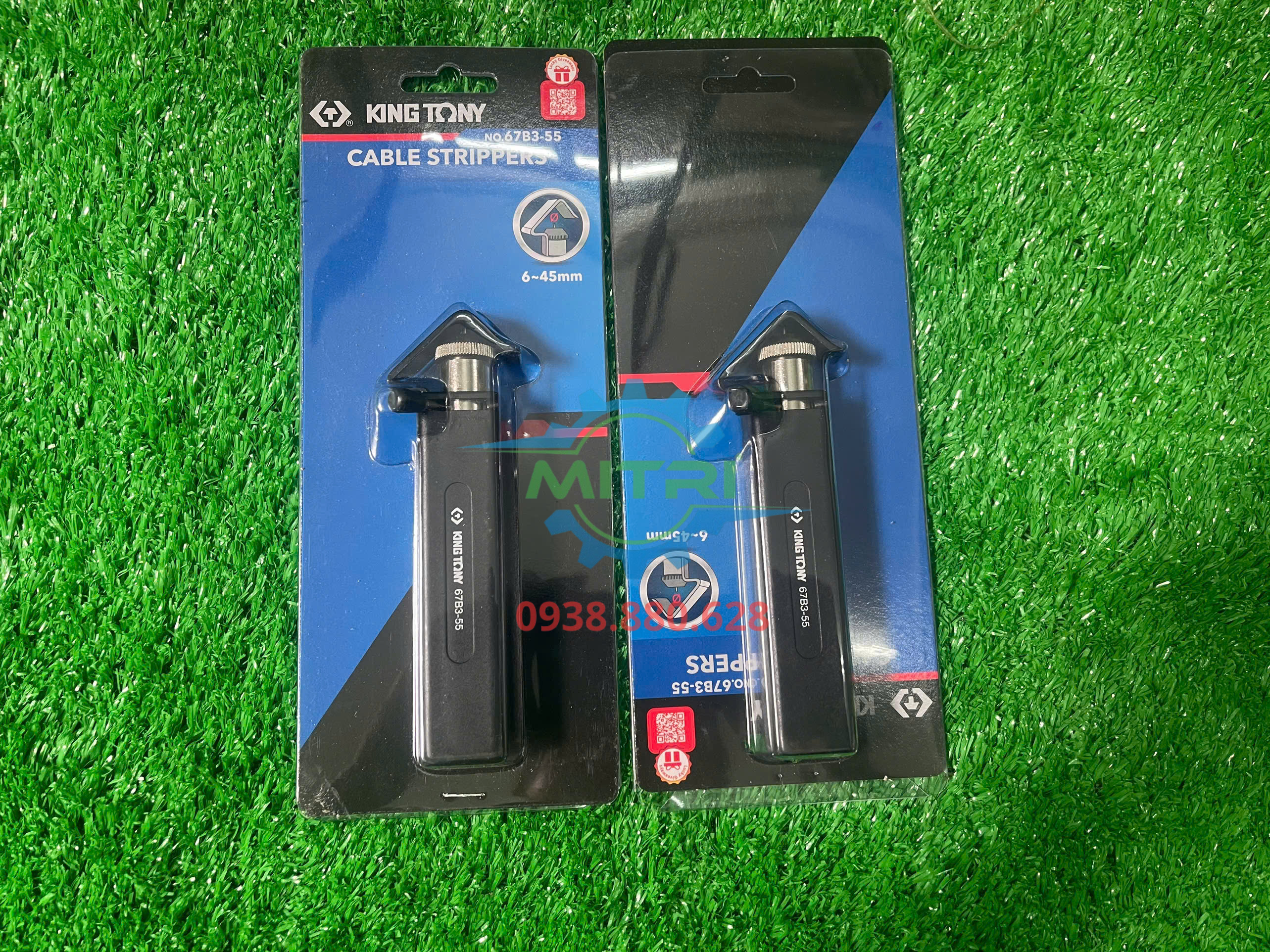 Chi tiết lưỡi cắt của dụng cụ tuốt cáp Kingtony 67B3-55